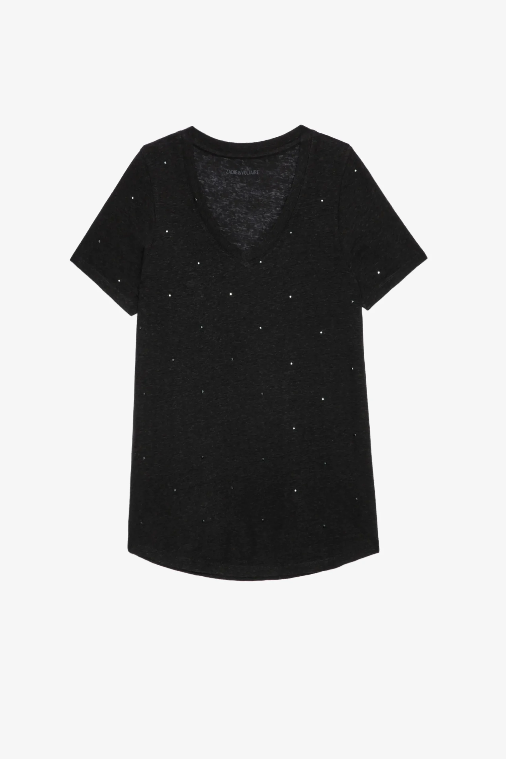 Zadig & Voltaire T-Shirts^T-Shirt En Lin A Pois Atia
