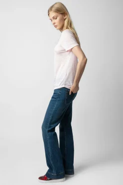 Zadig & Voltaire T-Shirts^T-Shirt En Lin Atia Wings