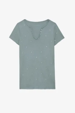 Zadig & Voltaire T-Shirts^T-Shirt Henley A Strass