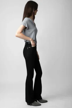 Zadig & Voltaire T-Shirts^T-Shirt Henley Bijoux