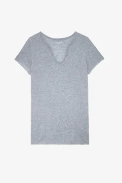 Zadig & Voltaire T-Shirts^T-Shirt Henley Bijoux