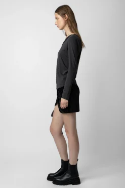 Zadig & Voltaire T-Shirts^T-Shirt Henley C'Est La Faute A Voltaire