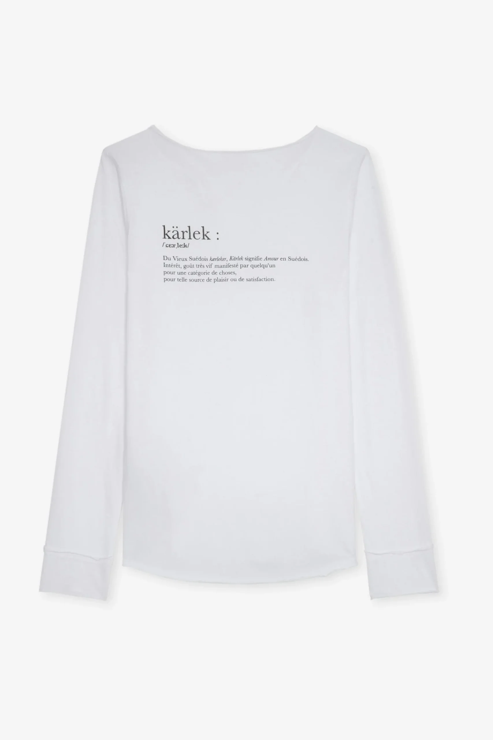 Zadig & Voltaire T-Shirts^T-Shirt Karlek Henley