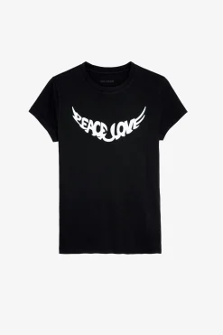 Zadig & Voltaire T-Shirts^T-Shirt Marcher Paix Et Amour