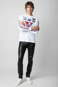 Zadig & Voltaire Unisexe^T-Shirt Noane Voltaire