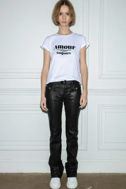 Zadig & Voltaire T-Shirts^T-Shirt Skinny Amour Toujours
