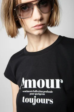 Zadig & Voltaire T-Shirts^T-Shirt Skinny Amour Toujours