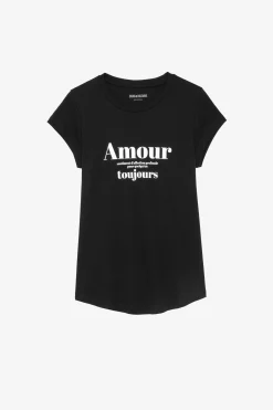 Zadig & Voltaire T-Shirts^T-Shirt Skinny Amour Toujours