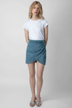 Zadig & Voltaire T-Shirts^T-Shirt Skinny Etoiles Strass