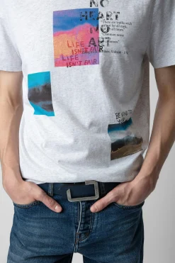 Zadig & Voltaire T-Shirts^T-Shirt Ted A Imprime Photo