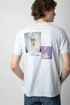 Zadig & Voltaire T-Shirts^T-Shirt Ted A Imprime Photo