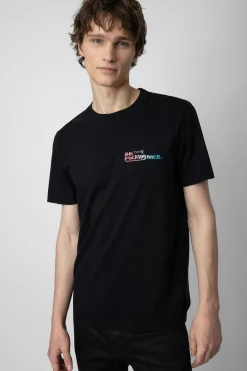 Zadig & Voltaire T-Shirts^T-Shirt Ted A Imprime Photo