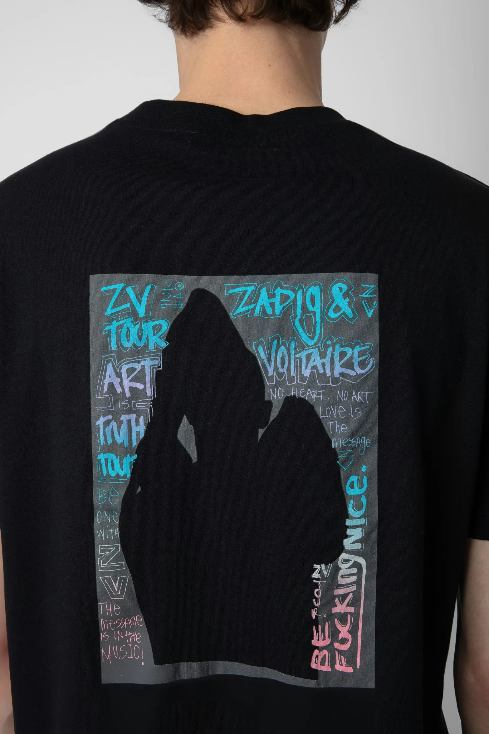 Zadig & Voltaire T-Shirts^T-Shirt Ted A Imprime Photo