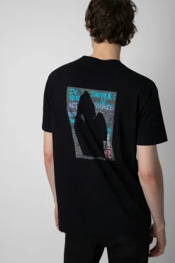 Zadig & Voltaire T-Shirts^T-Shirt Ted A Imprime Photo