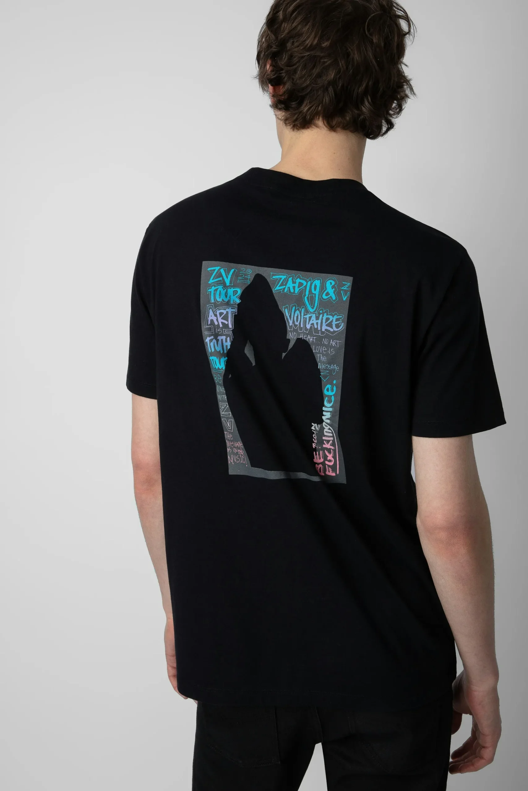 Zadig & Voltaire T-Shirts^T-Shirt Ted A Imprime Photo