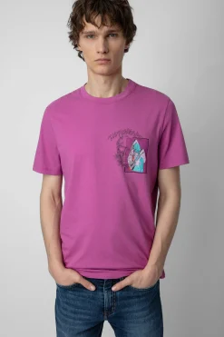 Zadig & Voltaire T-Shirts^T-Shirt Ted A Imprime Photo