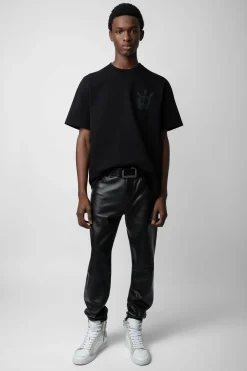 Zadig & Voltaire T-Shirts^T-Shirt Tete De Mort En Peluche