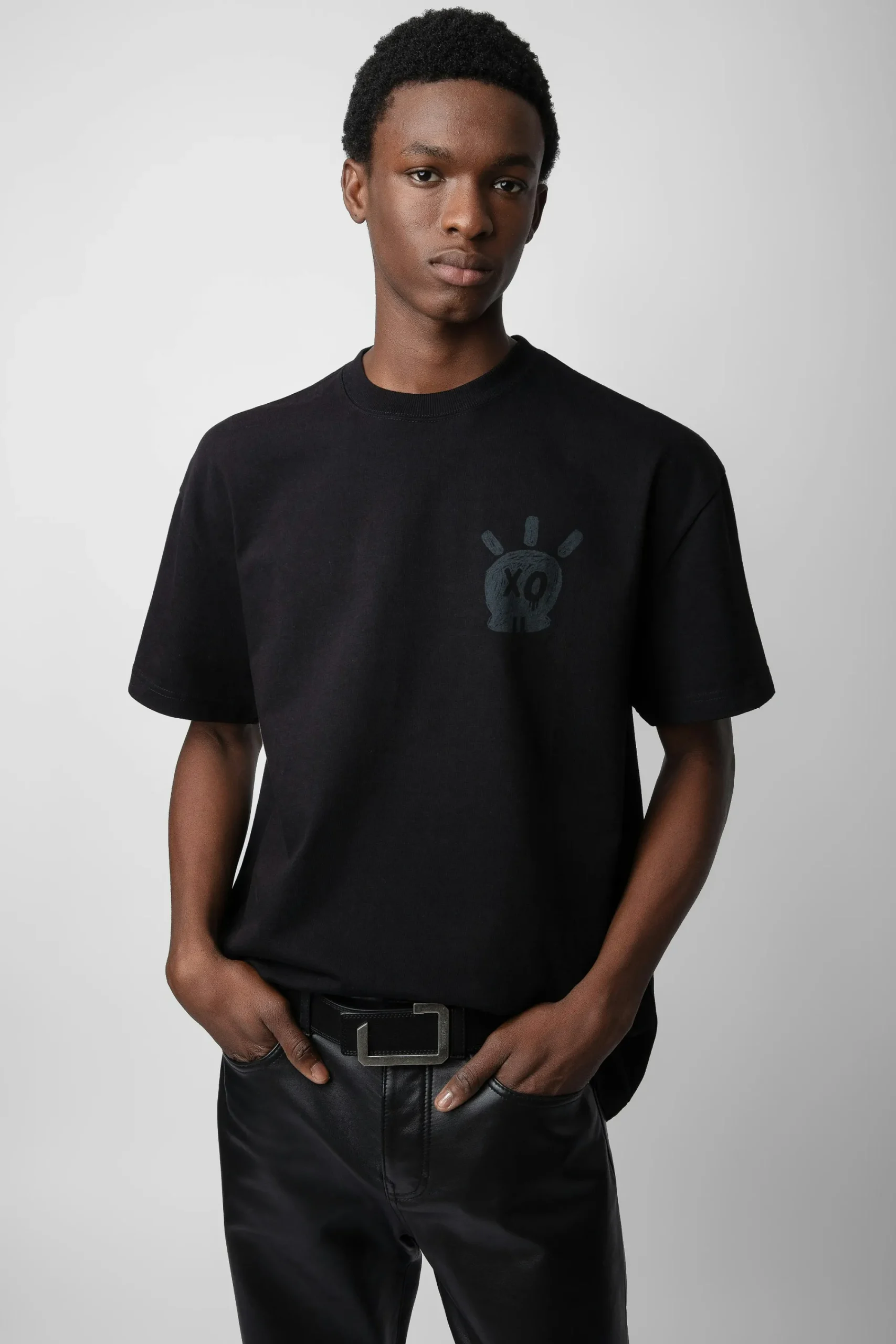 Zadig & Voltaire T-Shirts^T-Shirt Tete De Mort En Peluche