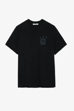 Zadig & Voltaire T-Shirts^T-Shirt Tete De Mort En Peluche