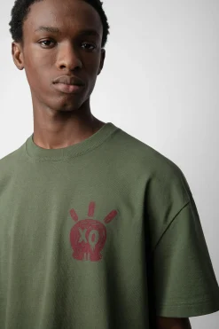 Zadig & Voltaire T-Shirts^T-Shirt Tete De Mort En Peluche