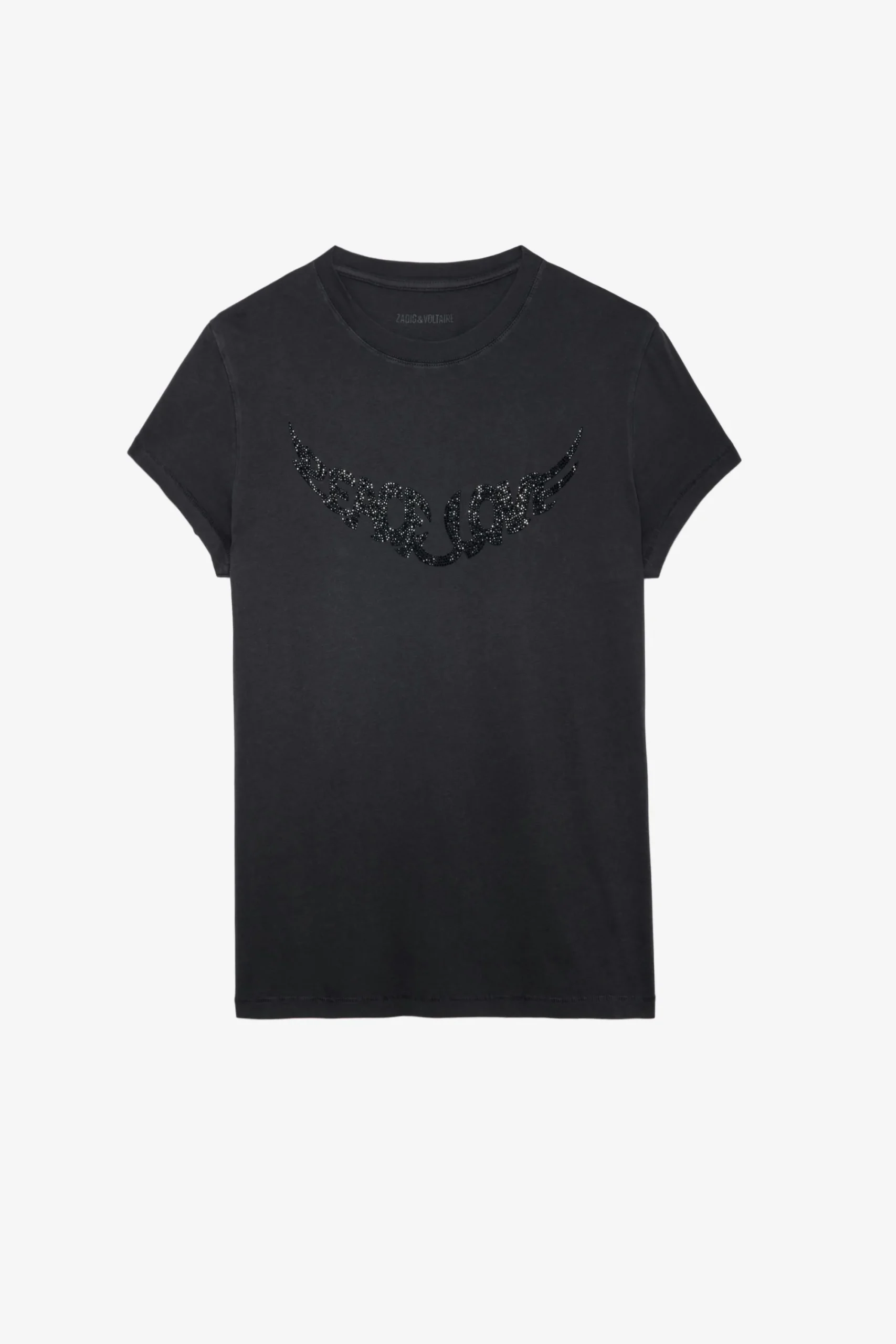 Zadig & Voltaire T-Shirts^T-Shirt Walk Peace & Love Strass