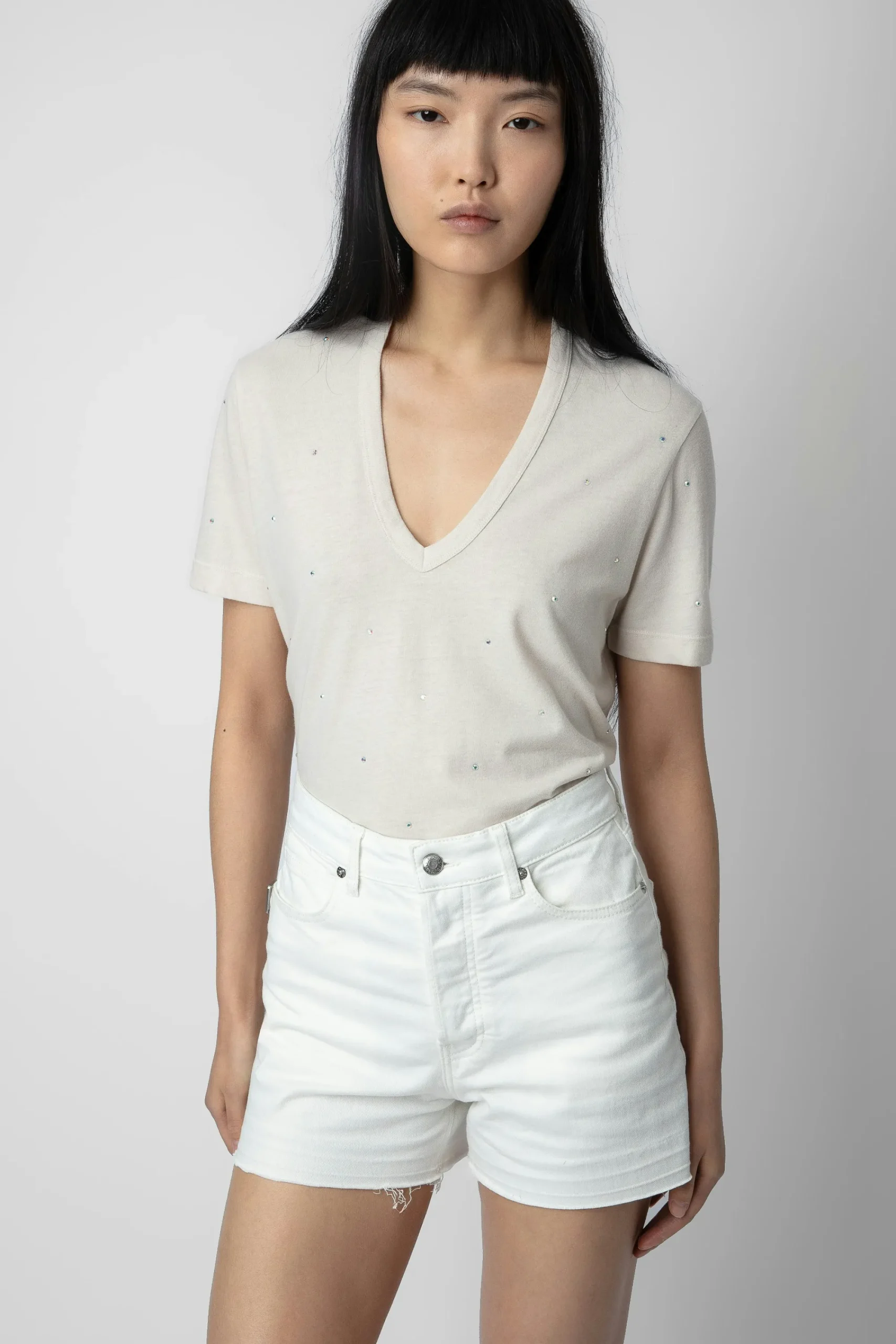 Zadig & Voltaire T-Shirts^T-Shirt Wassa Diamante