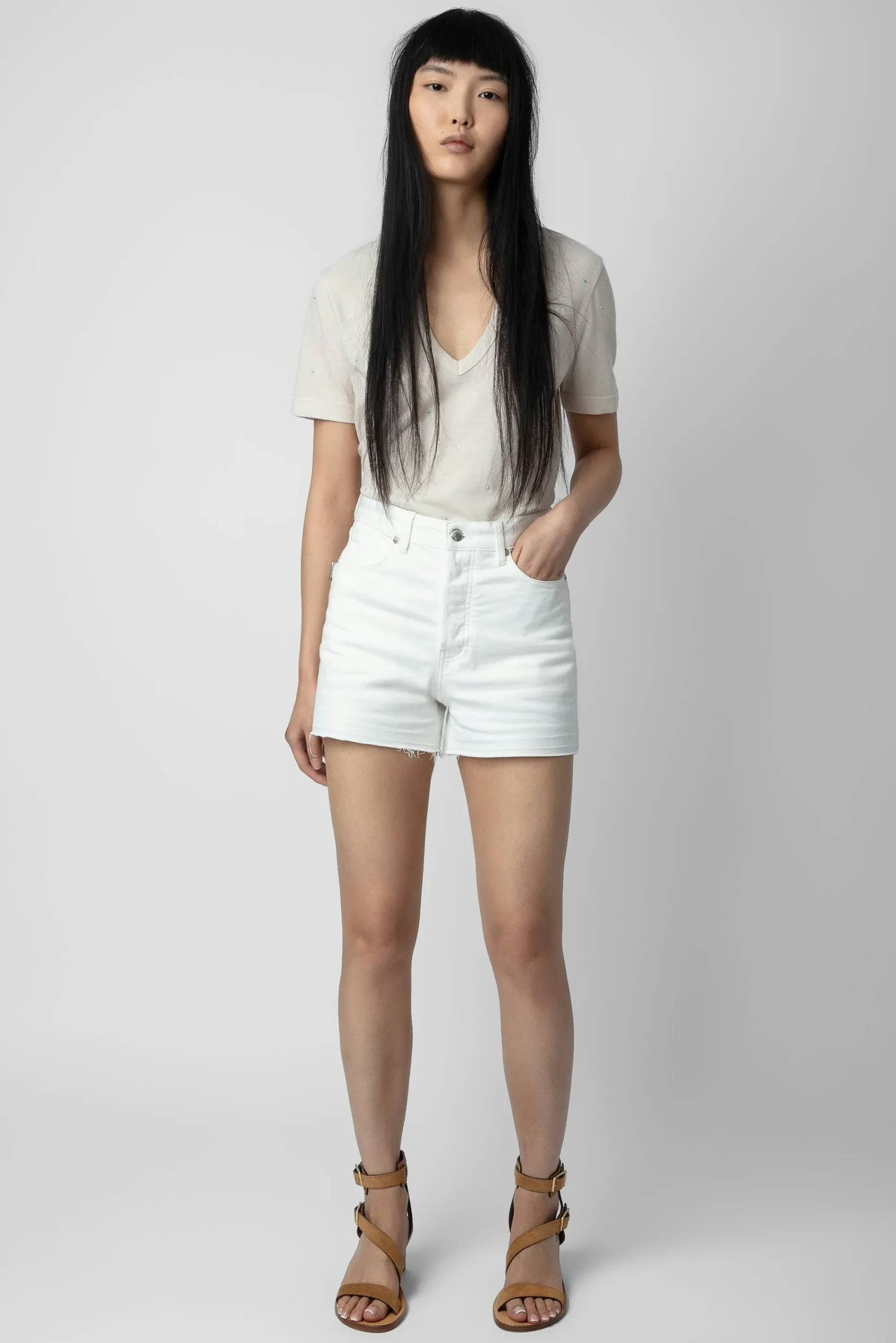 Zadig & Voltaire T-Shirts^T-Shirt Wassa Diamante