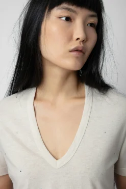 Zadig & Voltaire T-Shirts^T-Shirt Wassa Diamante