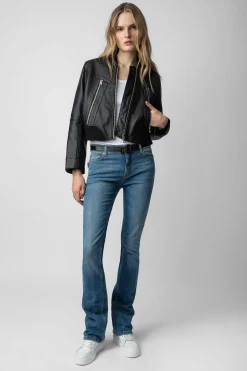 Zadig & Voltaire Manteaux Et Vestes^Veste En Cuir Bunta