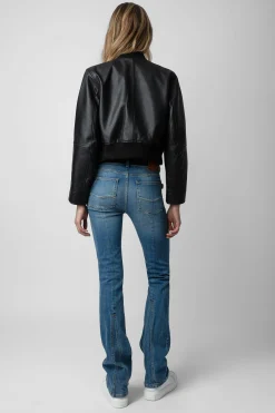 Zadig & Voltaire Manteaux Et Vestes^Veste En Cuir Bunta