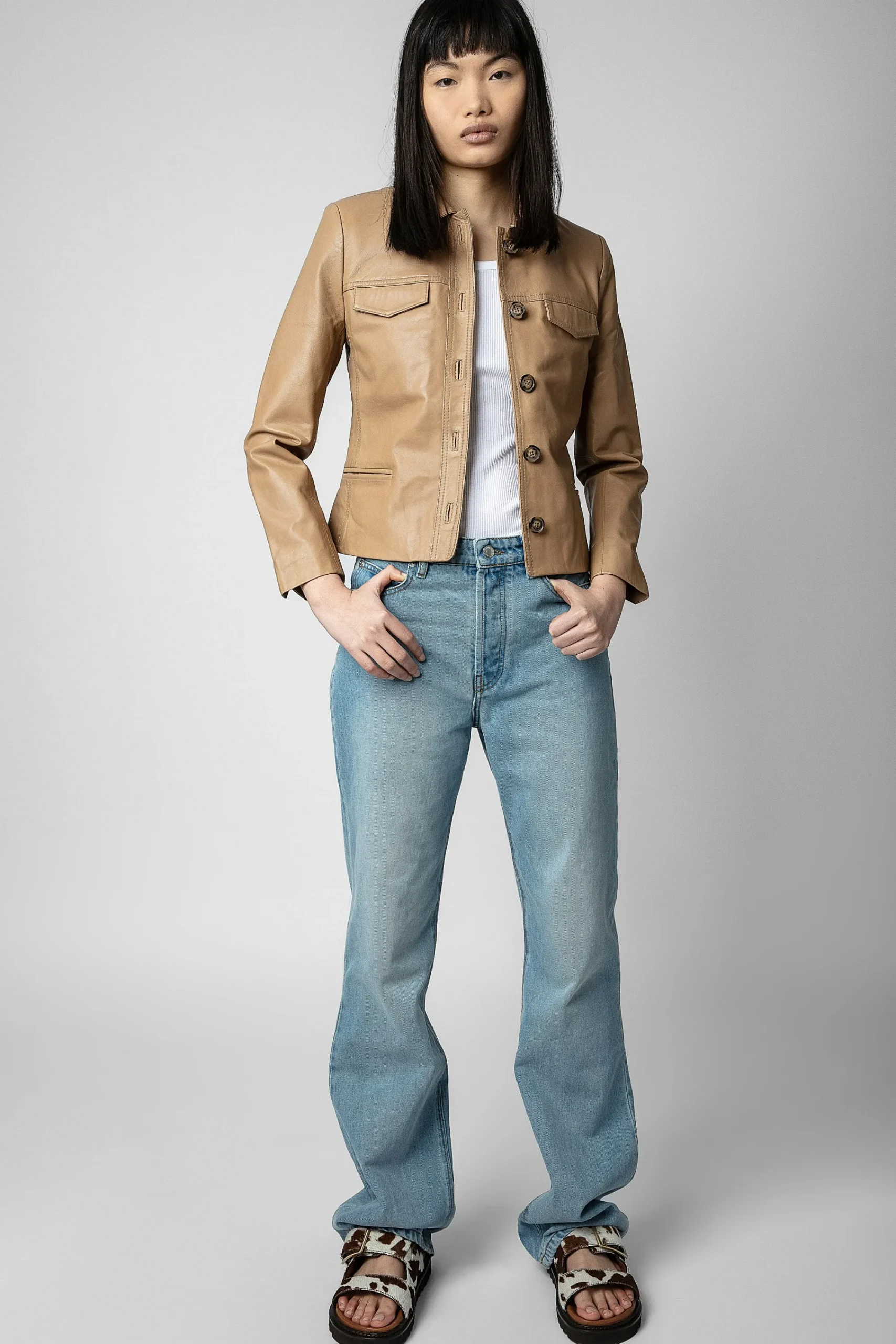 Zadig & Voltaire Manteaux Et Vestes^Veste En Cuir Liam