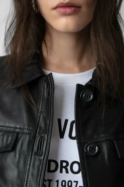 Zadig & Voltaire Manteaux Et Vestes^Veste En Cuir Liam