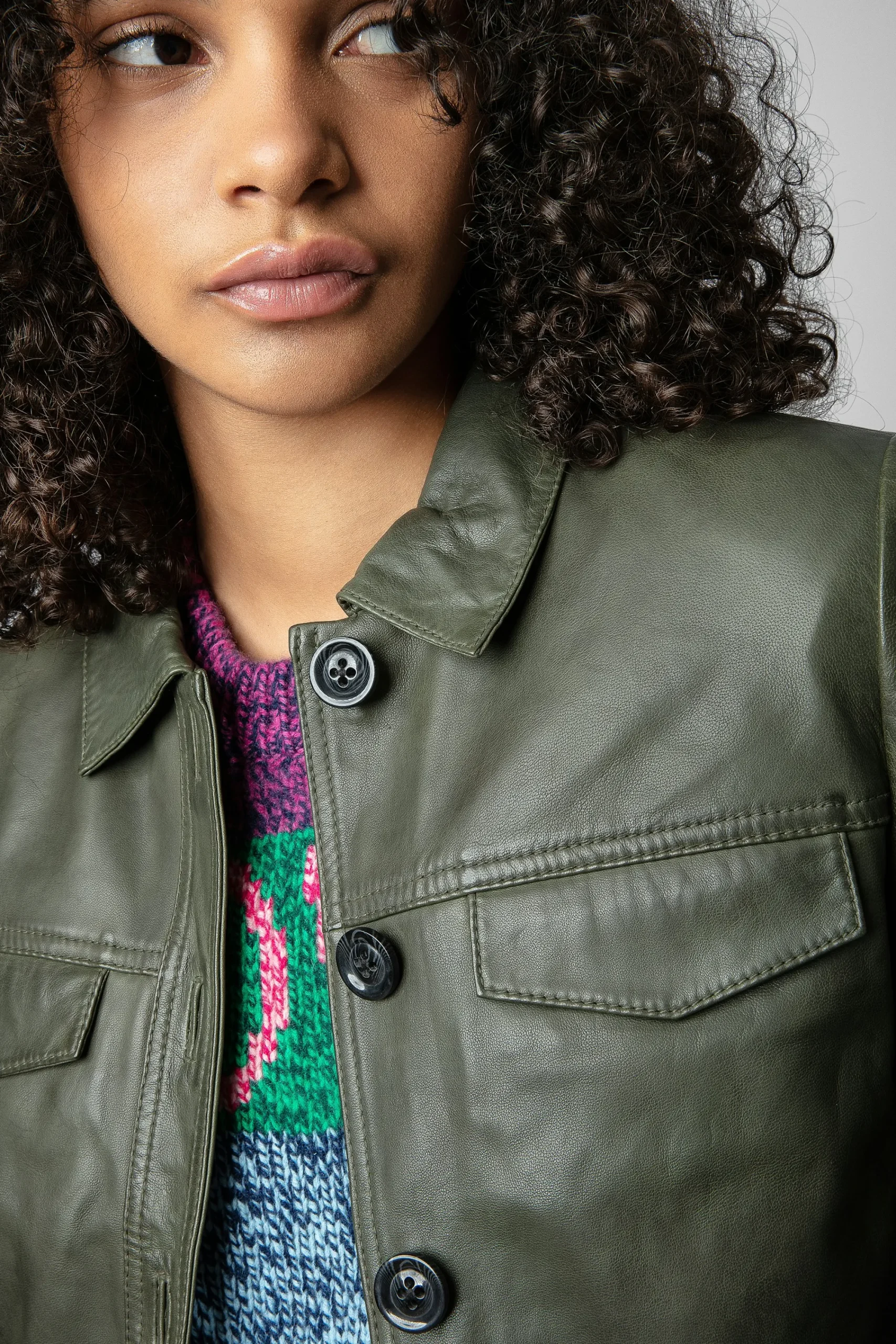 Zadig & Voltaire Manteaux Et Vestes^Veste En Cuir Liam