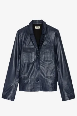 Zadig & Voltaire Manteaux Et Vestes^Veste En Cuir Liams
