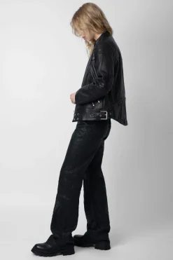 Zadig & Voltaire Manteaux Et Vestes^Veste En Cuir Liliam