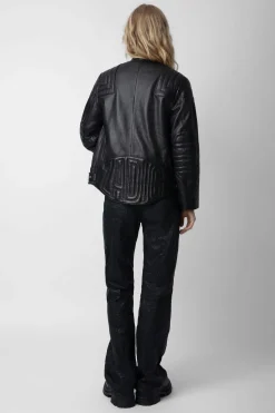 Zadig & Voltaire Manteaux Et Vestes^Veste En Cuir Liliam