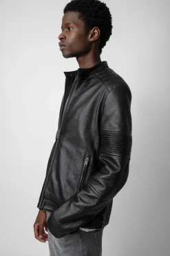 Zadig & Voltaire Manteaux Et Vestes^Veste En Cuir Maigre