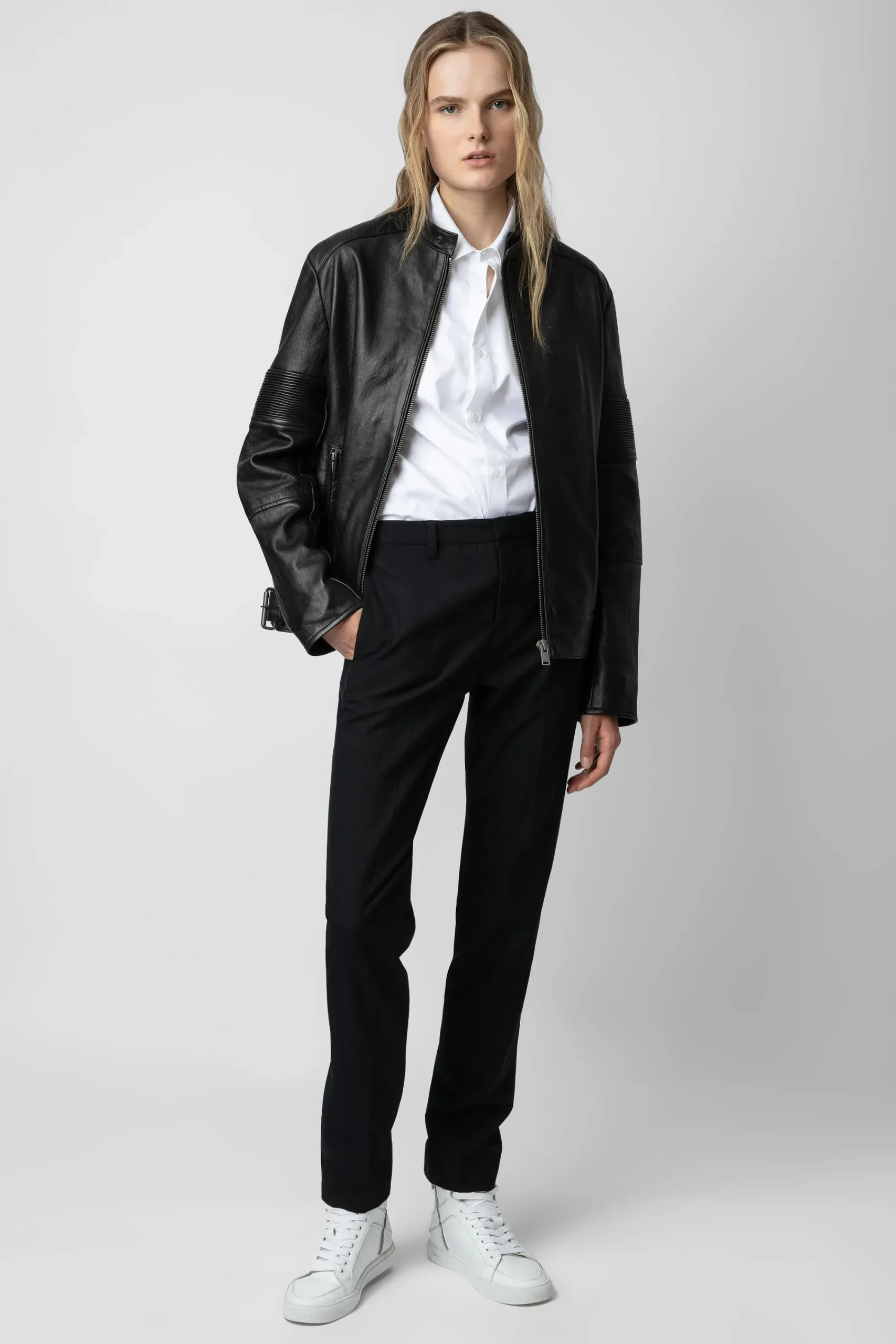 Zadig & Voltaire Manteaux Et Vestes^Veste En Cuir Maigre