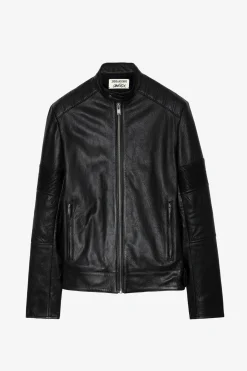 Zadig & Voltaire Manteaux Et Vestes^Veste En Cuir Maigre