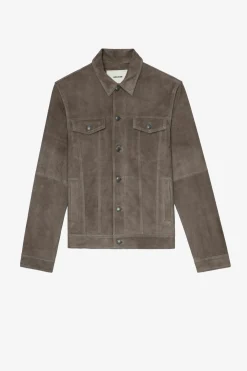 Zadig & Voltaire Manteaux Et Vestes^Veste En Daim Base