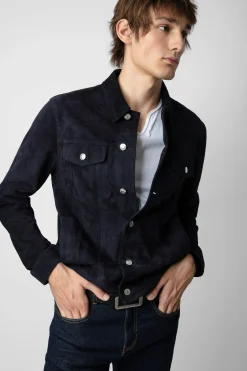 Zadig & Voltaire Manteaux Et Vestes^Veste En Daim Base