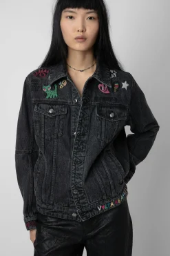 Zadig & Voltaire Manteaux Et Vestes^Veste En Jean Kasy