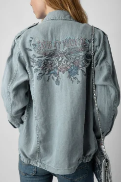 Zadig & Voltaire Manteaux Et Vestes^Veste En Lin Pour Enfant