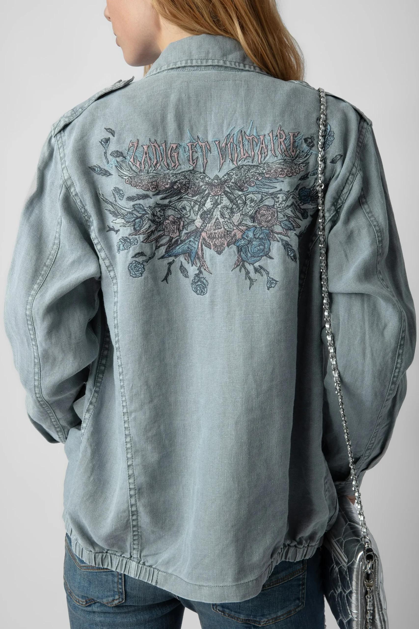 Zadig & Voltaire Manteaux Et Vestes^Veste En Lin Pour Enfant