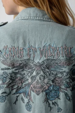 Zadig & Voltaire Manteaux Et Vestes^Veste En Lin Pour Enfant